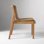 Cassis Outdoor Teak Stacking Dining Chair (Set of 2)