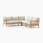 Playa Outdoor 3-Piece L-Shaped Sectional Cushion Covers