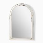 Pierce &amp; Ward Arched Deco Dot Wall Mirror