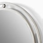 Pierce &amp; Ward Arched Deco Dot Wall Mirror