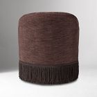 Citrino Fringe Petite Swivel Chair