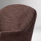 Citrino Fringe Petite Swivel Chair