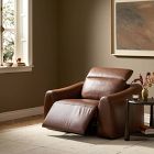 Indira Leather Power Recliner