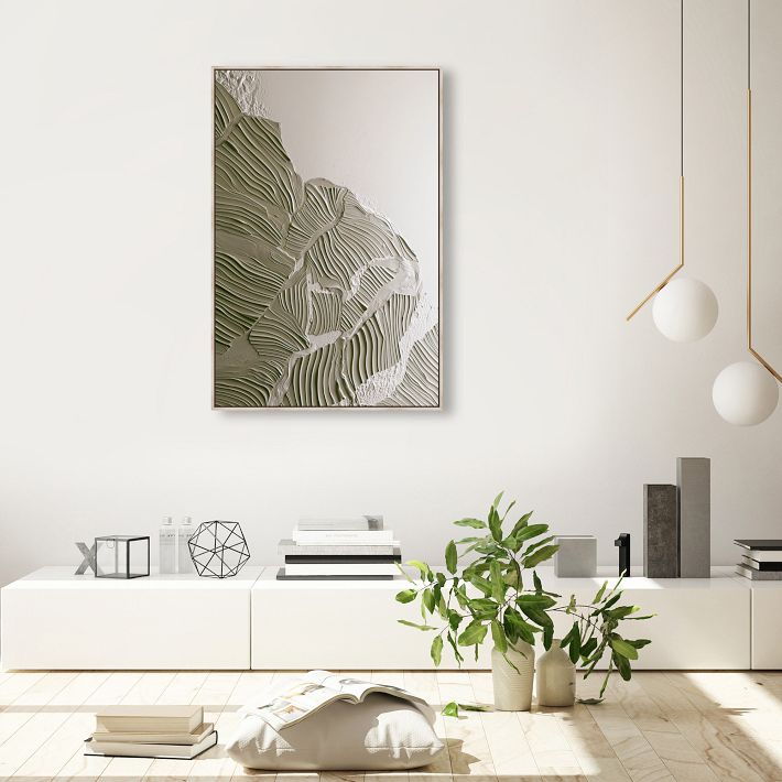 Oliver Gal Soft Foundations I Canvas Print | West Elm