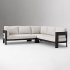 Caldera Aluminum Outdoor 3-Piece L-Shaped Sectional (100")