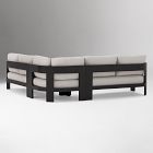 Caldera Aluminum Outdoor 3-Piece L-Shaped Sectional (100")