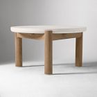 Cusco Outdoor Concrete Coffee Table (32")