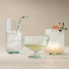 Pierce &amp; Ward Etched Coupe Glass Sets
