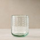 Pierce &amp; Ward Etched Double Old Fashioned Glass Sets