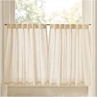 European Linen Cafe Curtain