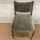 Open Box: Carryn Armless Dining Chair - Altair Mushroom, Toasted Oak