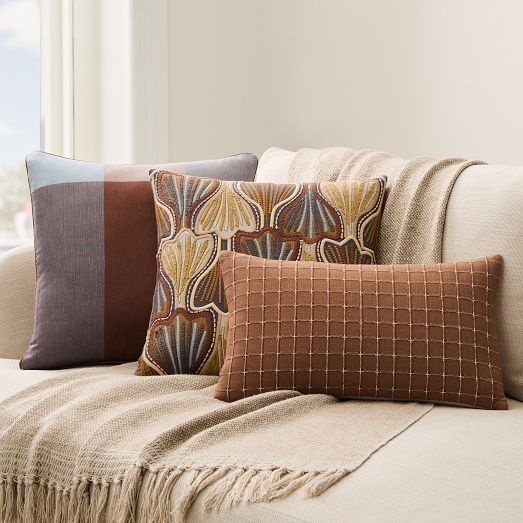 Artisan Heritage Pillow Cover & Throw Set by West Elm