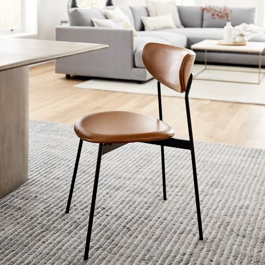 mid century modern all modern leather dining chairs