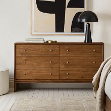west elm modern dresser Modern 6-Drawer Dresser (54")