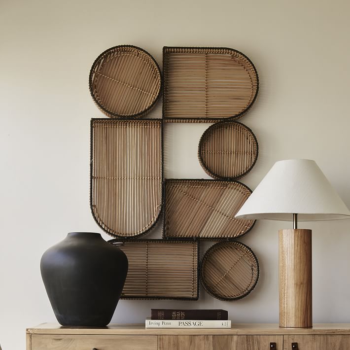 Geo Natural Woven Wall Art by Diego Olivero | West Elm