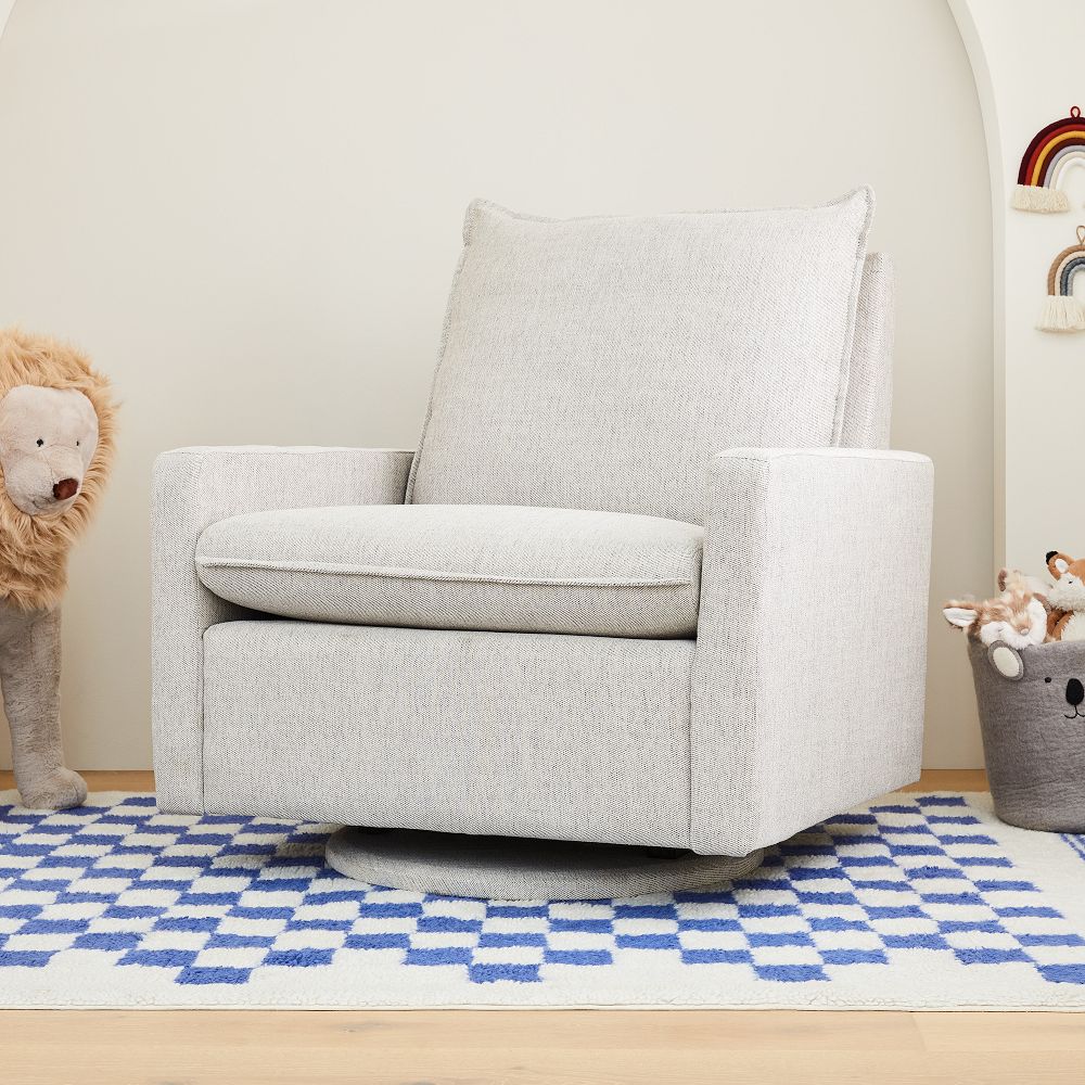 Paxton Chair and a Half Glider by West Elm