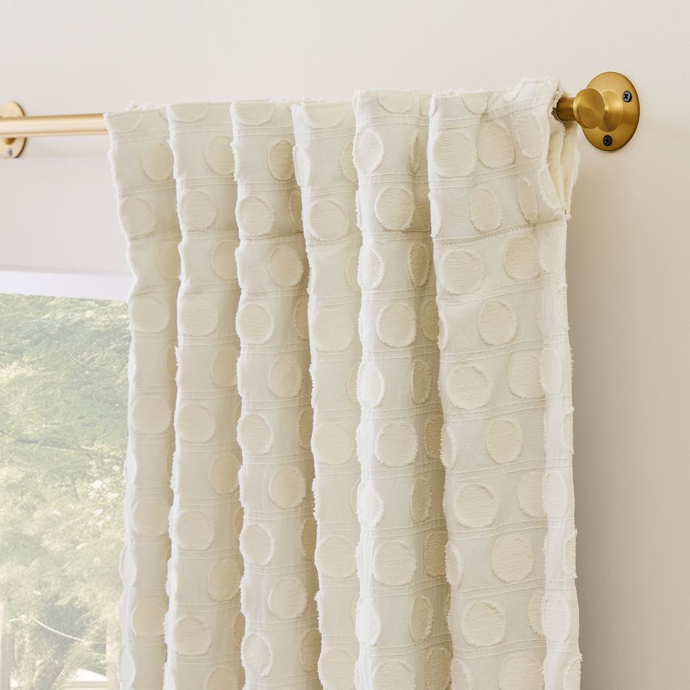 Polka Dot Blackout Curtain by West Elm