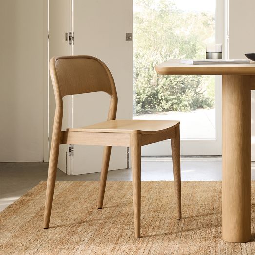 Hunter Shaped Wood Stacking Chair by West Elm