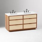 Douglas Double Bathroom Vanity (60")