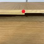 Open Box: Cutler Extendable Dining Table (72"-92") - Blonde