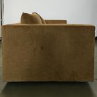 Open Box: Melbourne Sofa with Bench Cushion (76") - Performance Distressed Velvet Golden Oak