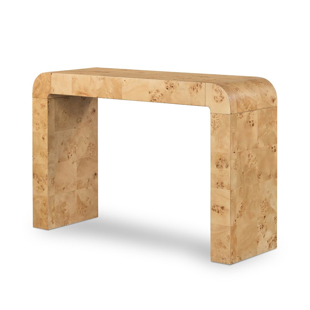 Cascading Burl Console Table (45") by West Elm