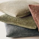 Corded Bias Velvet Pillow Cover