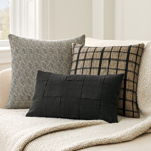 New Modernist Pillow Cover & Throw Set by West Elm
