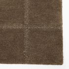 Amber Grid Wool Rug