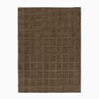 Amber Grid Wool Rug