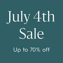 July 4th Sale: Up to 70% Off