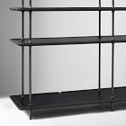 Sintra Wood &amp; Metal Bookcase (60")