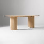 Ellington Outdoor Terrawood Oval Dining Table (86.5")