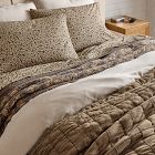 Reversible Percale Dense Leaf Sheet Set