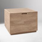 Volume Outdoor Square Storage Side Table (26")