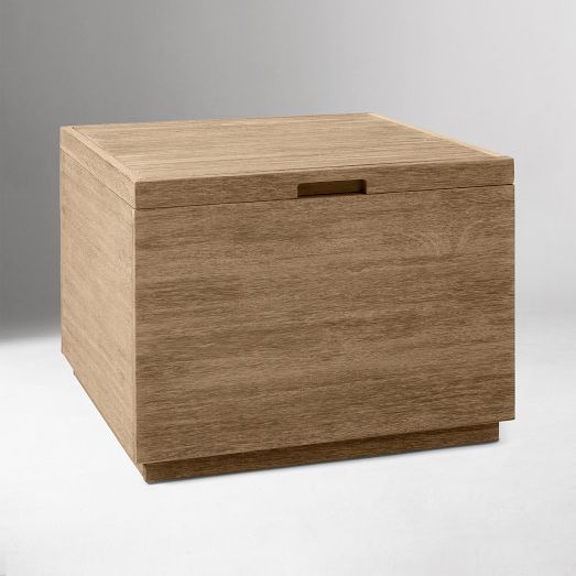 Volume Outdoor Square Storage Side Table (26