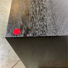 Open Box: Carved Pattern Solid Wood Media Console (60"W x 26"H) - Black