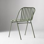 Santa Cruz Outdoor Stacking Dining Chair (Set of 2)