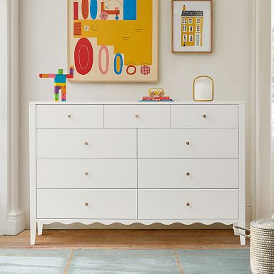 dresser west elm Paris 6 Drawer Dresser with Reeded Drawer Fronts Mocha