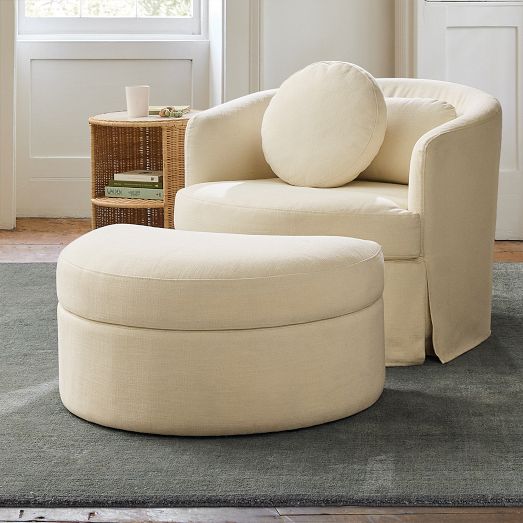 Viv Grand Storage Ottoman by West Elm