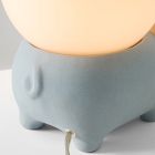 Elephant Table Lamp (9")