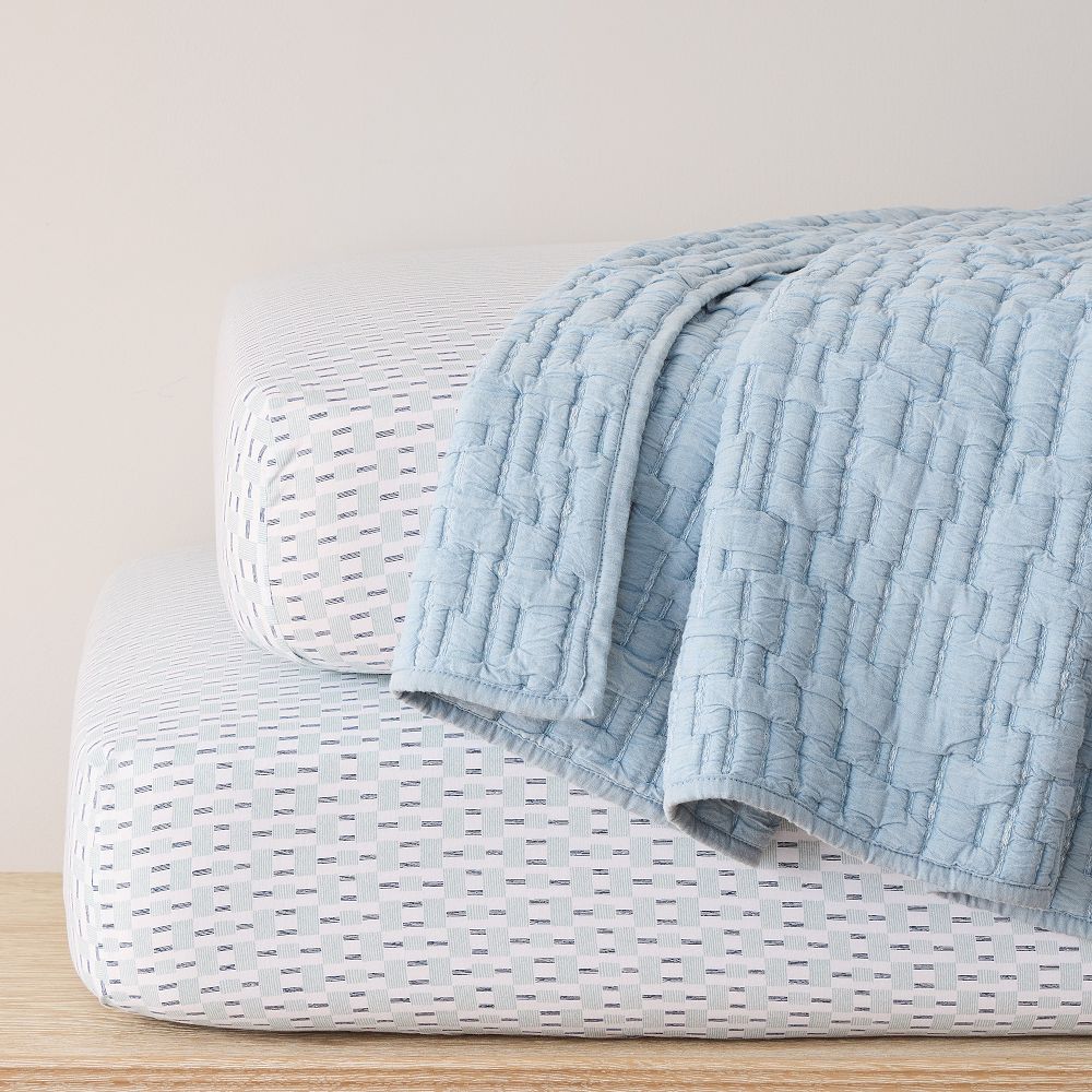 The Textured Collection Textured Baby Bedding Collection | West Elm