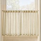 European Linen Cafe Curtain