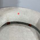 Open Box: Craig Expressed Wood Chair - Performance Distressed Velvet Sand, Cool Walnut