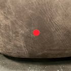 Open Box: Opelika Leather Swivel Chair - Nubuck Cigar
