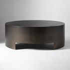 Open Box: Jovie Coffee Table (36"D x 13"H) - Vintage Bronze