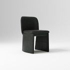 Open Box: Evie Dining Chair - Ludlow Leather Black