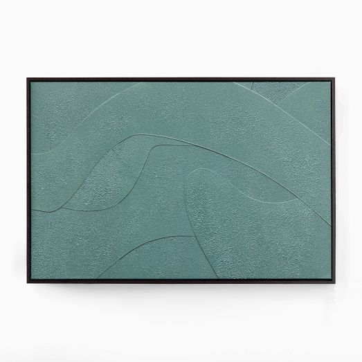 Emerald Monochrome Wall Art by West Elm