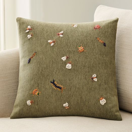 Creepy Crawlies Pillow Cover by West Elm