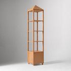 Pierce &amp; Ward Burl Novelty Bookshelf (16")